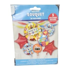 Happy Birthday Play Town Balloon Bouquet